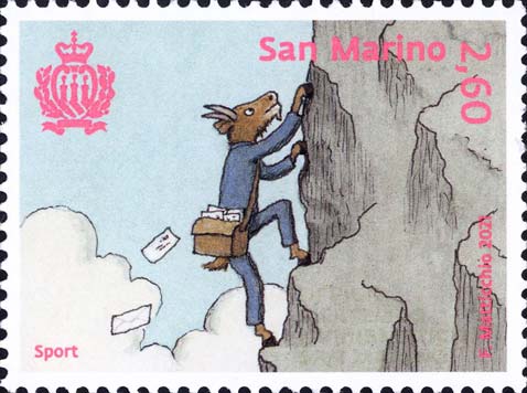 Sport - Capra che si arrampica