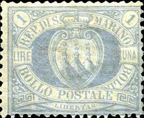 Chiffre und Wappen in einem ovalen Rahmen