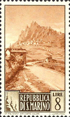 Landschaften - Monte Titano