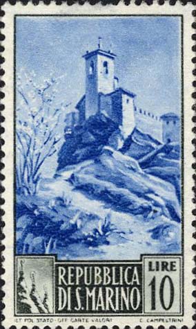 Landschaften - Guaita - Turm