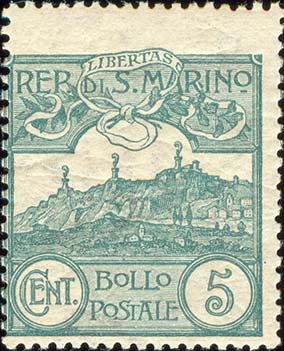 Veduta di San Marino