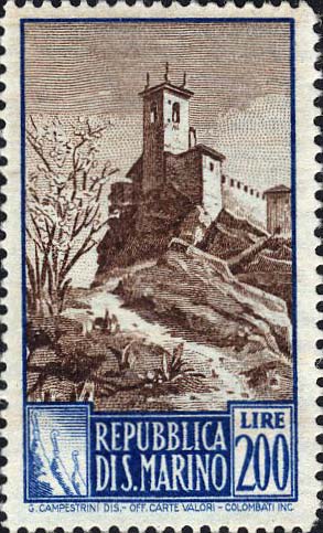 Landschaften - Guaita - Turm