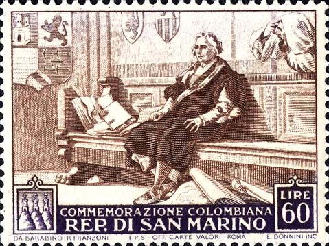 500. Jahrestag der Geburt von Christoph Kolumbus - Christoph Kolumbus in Salamanca