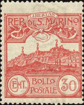 Veduta di San Marino