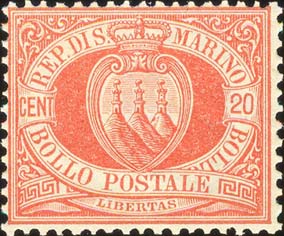 Freimarken: Ziffer und Landeswappen - Landeswappen