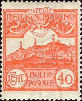 Veduta di San Marino