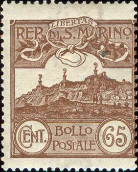 Veduta di San Marino