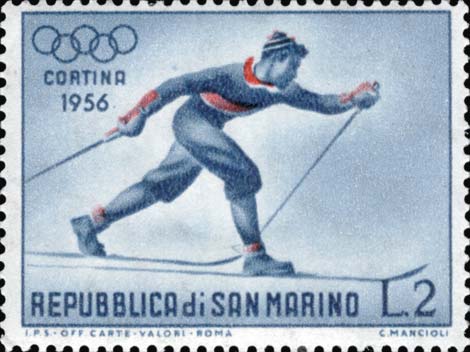 VII. Olympische Winterspiele in Cortina d´Ampezzo