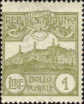 Veduta di San Marino