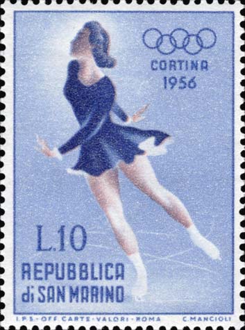 VII. Olympische Winterspiele in Cortina d´Ampezzo