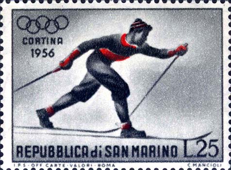 VII. Olympische Winterspiele in Cortina d´Ampezzo