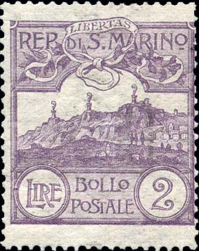 Veduta di San Marino