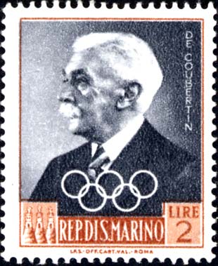 Offizielle des Internationalen Olympischen Komitees - Pierre de Coubertin