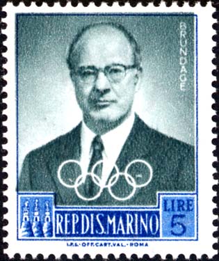 Offizielle des Internationalen Olympischen Komitees - Avery Brundage