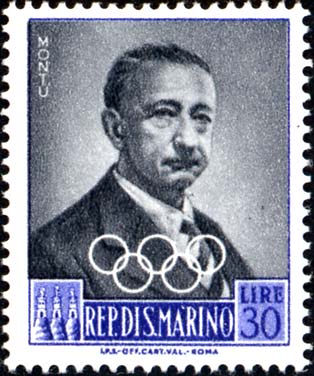 Offizielle des Internationalen Olympischen Komitees - Carlo Montù