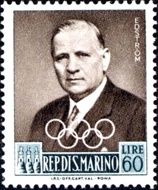 Offizielle des Internationalen Olympischen Komitees - Ralf Edström