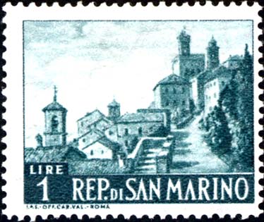 Ansichten von San Marino - Krankenhausallee