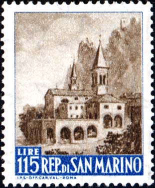 Ansichten von San Marino - Markthalle