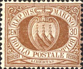 Freimarken: Ziffer und Landeswappen - Landeswappen