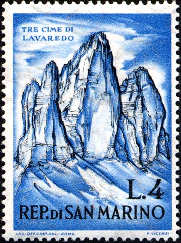 Bergsteigersport - Drei Gipfel von Lavaredo