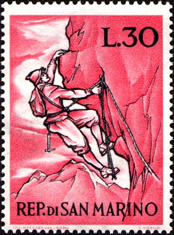 Bergsteigersport - Klettern