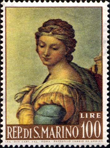 Raffaello Sanzio - Sixtinische Madonna, ein Werk von Raffael