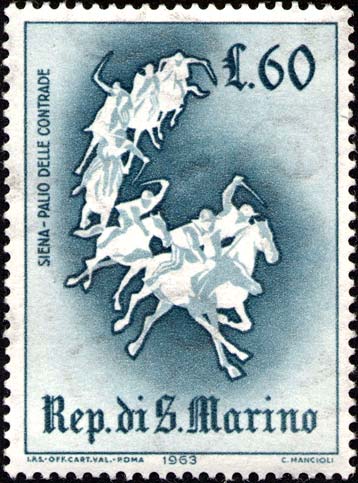 Ritterspiele und Turniere - Palio von Siena