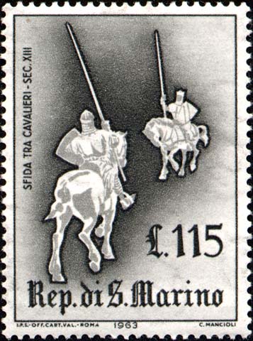 Ritterspiele und Turniere - Herausforderung zwischen Rittern