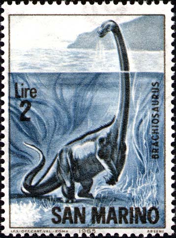 prähistorische Tiere - Brachiosaurus