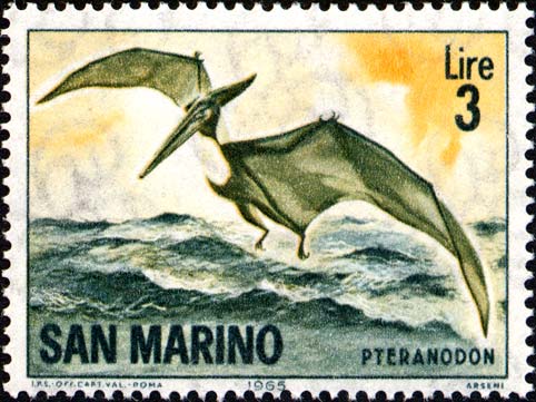 prähistorische Tiere - Pteranodon