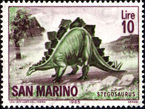 prähistorische Tiere - Stegosaurus