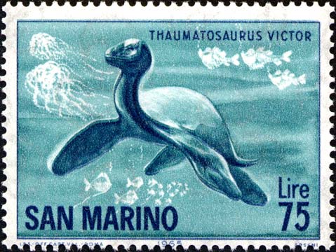 prähistorische Tiere - Thaumatosaurus