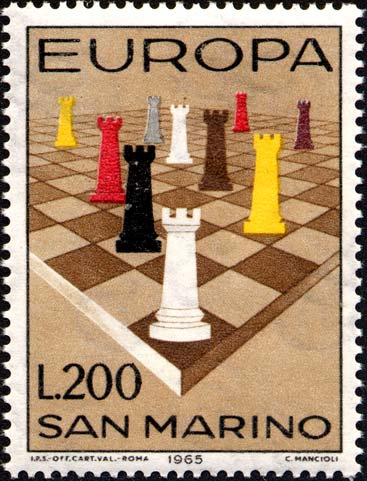 Europa - Schachbrett