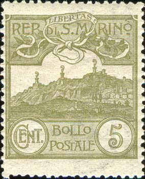 Abbildung oder Ansicht von San Marino, neue Farben