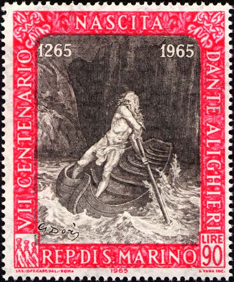 7. Jahrhundertfeier der Geburt von Dante Alighieri - Hölle