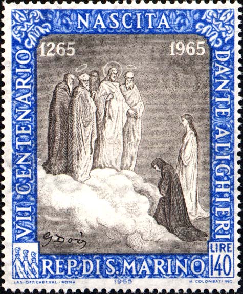 7. Jahrhundertfeier der Geburt von Dante Alighieri - Paradies