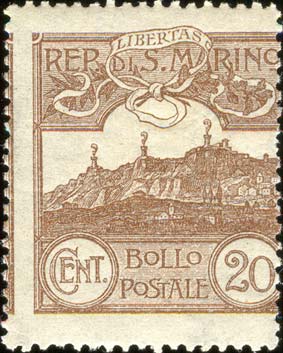 Abbildung oder Ansicht von San Marino, neue Farben