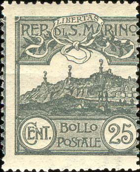 Abbildung oder Ansicht von San Marino, neue Farben