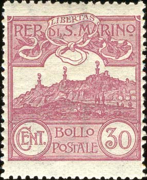 Abbildung oder Ansicht von San Marino, neue Farben