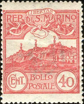 Abbildung oder Ansicht von San Marino, neue Farben