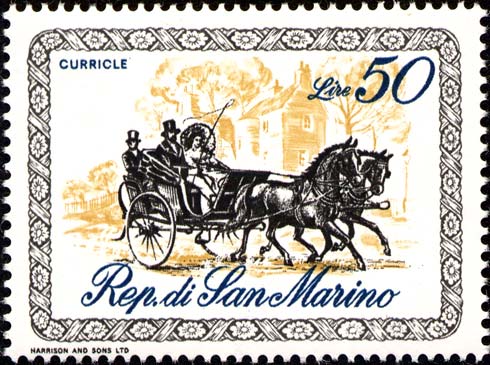 Kutschen aus dem 19. Jahrhundert - Curricle