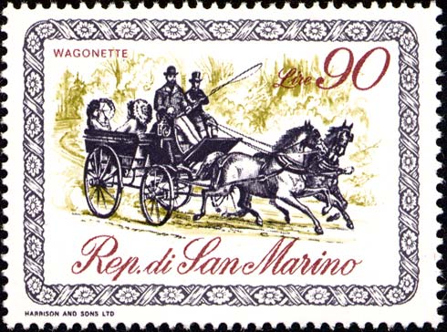 Kutschen aus dem 19. Jahrhundert - Wagonette