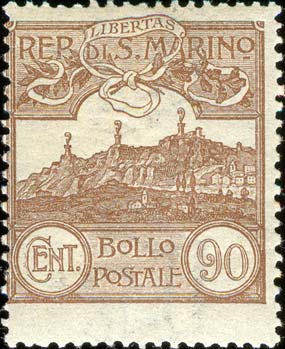 Abbildung oder Ansicht von San Marino, neue Farben