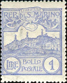 Abbildung oder Ansicht von San Marino, neue Farben