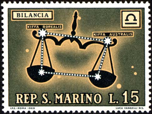 Segni zodiacali - Bilancia