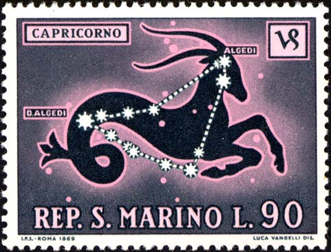 Segni zodiacali - Capricorno