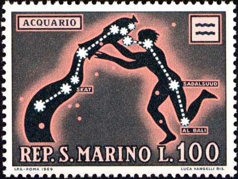 Segni zodiacali - Acquario