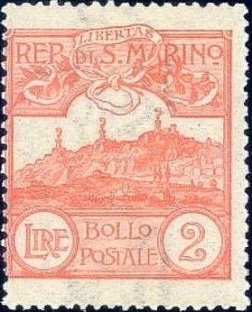 Abbildung oder Ansicht von San Marino, neue Farben