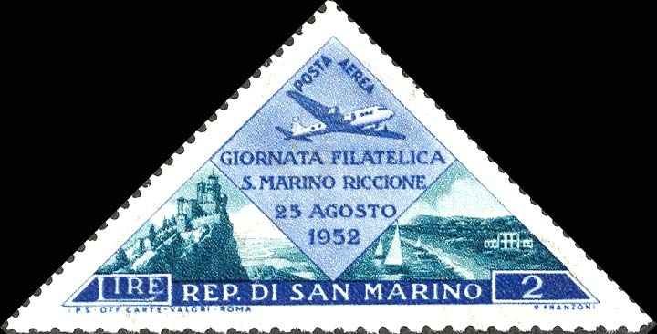 Tag der Philatelie - Ansichten von San Marino und Riccione