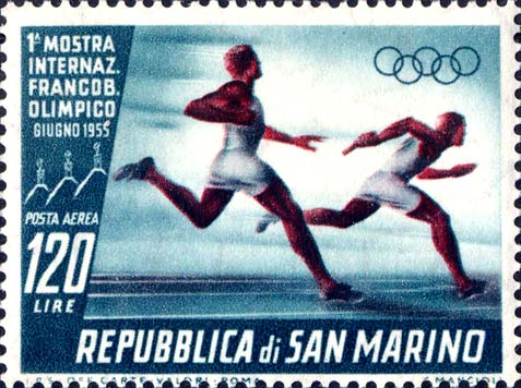 1. Internationale olympische Briefmarkenausstellung